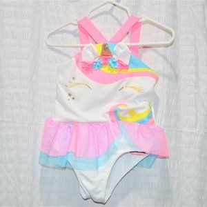 Baby Girl's 1-pc. Unicorn Swimsuit